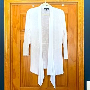 White cardigan M